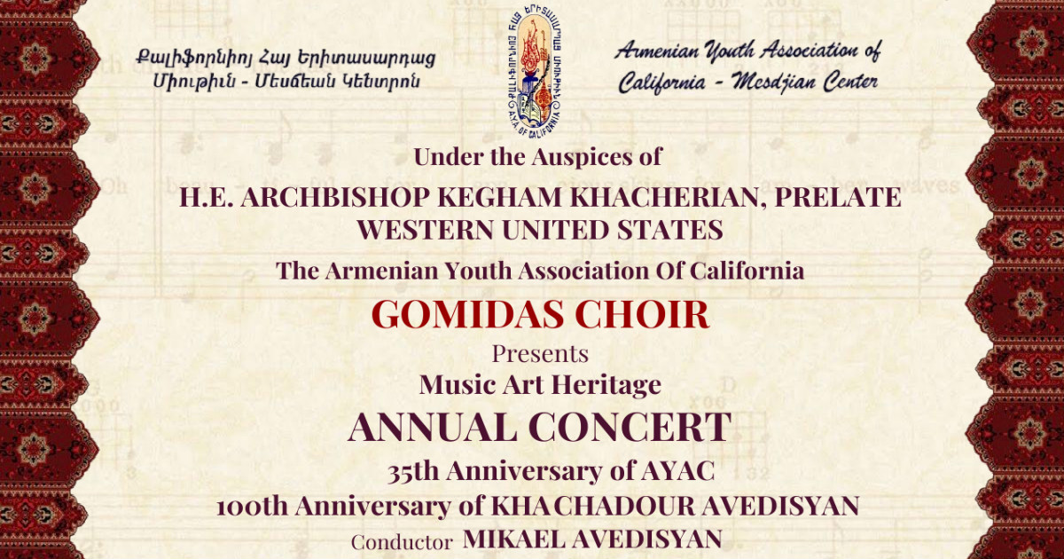 Gomidas Choir Annual Concert